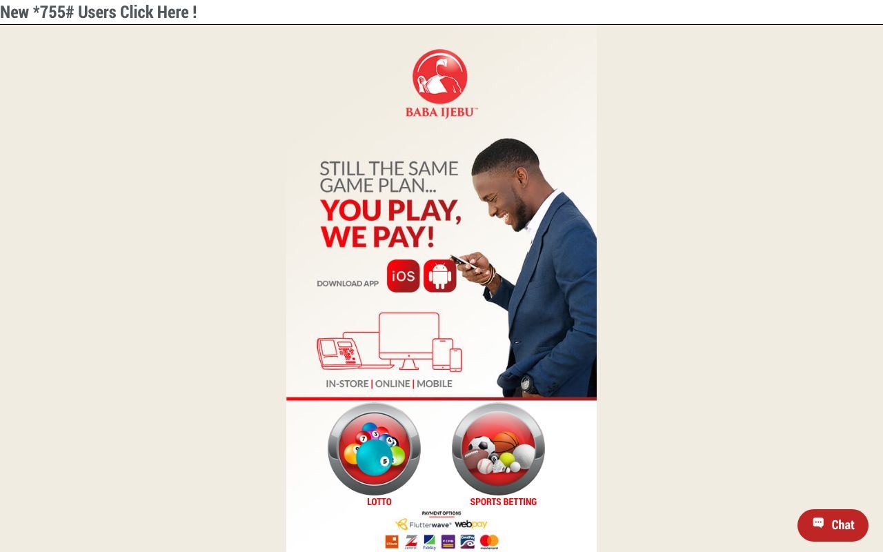 Baba Ijebu: Baba Ijebu Nigeria: Lotto Games and Online Sports Betting